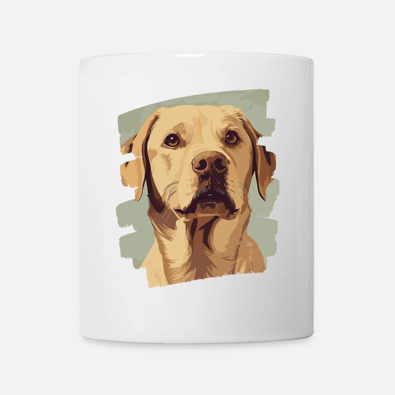 Labrador - Tasse - Weiß