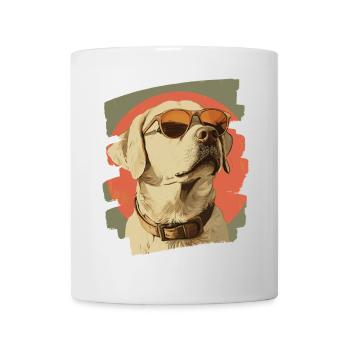 Labrador - Tasse - Weiß - Vorne