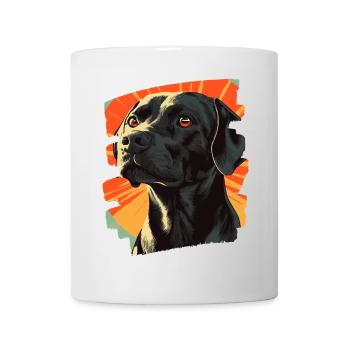 Labrador - Tasse - Weiß - Vorne