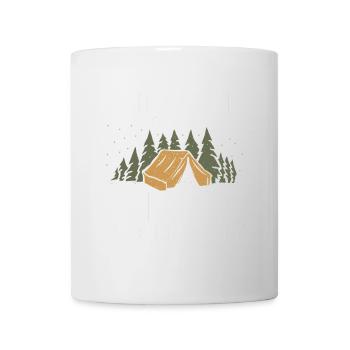Camping Campfire Camper - Tasse - Weiß - Vorne