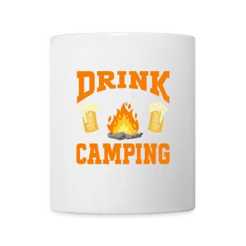 Camping Campfire Camper - Tasse - Weiß - Vorne