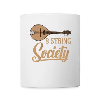 Mandoline 8 String Society - Tasse - Weiß - Vorne