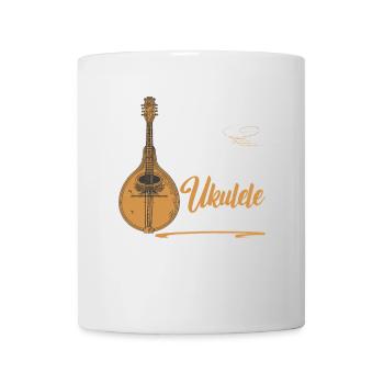 Ich Würde Es Nicht Riskieren, Es Als Ukulele Zu - Tasse - Weiß - Vorne