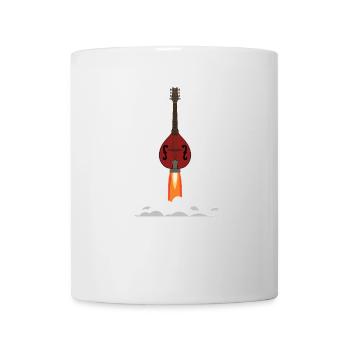 Mandolin, because normal guitars are boring - Mug - white - Front