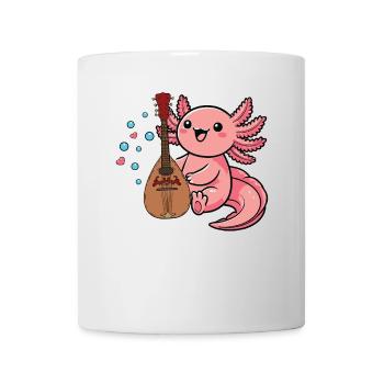 Mandolin, because normal guitars are boring - Mug - white - Front