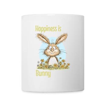 Bunny Easter Motif Saying Spring - Mug - white - Front