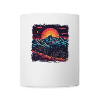 Vintage Mountain Bike Lover - Mug - white - Front