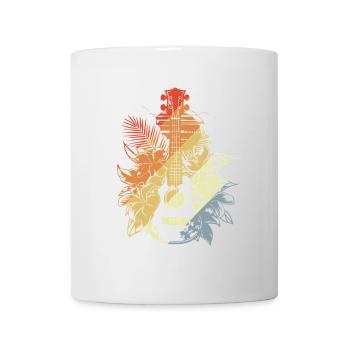 Ukulele Cartoon Look - Mug - white - Front
