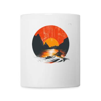 Rudern Grafik - Tasse - Weiß - Vorne
