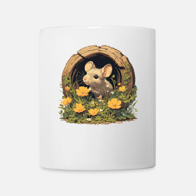 Mäuse Maus - Tasse - Weiß