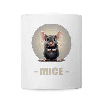 Mäuse Maus - Tasse - Weiß - Vorne