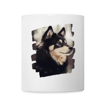 Finnischer Lapphund - Tasse - Weiß - Vorne