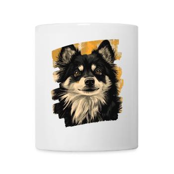 Finnischer Lapphund - Tasse - Weiß - Vorne