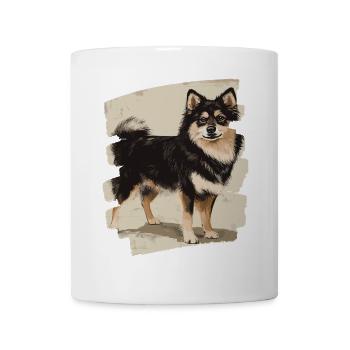 Finnischer Lapphund - Tasse - Weiß - Vorne