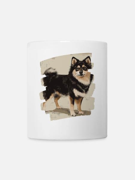 Finnischer Lapphund - Tasse - Weiß