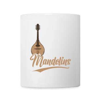 You can never have too many mandolin - Mug - white - Front