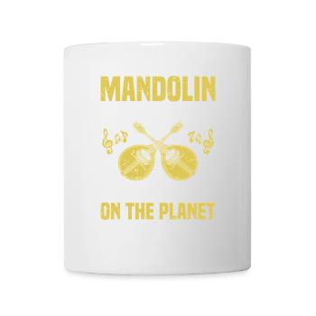 Mandolins Official Instrument of the Coolest - Mug - white - Front