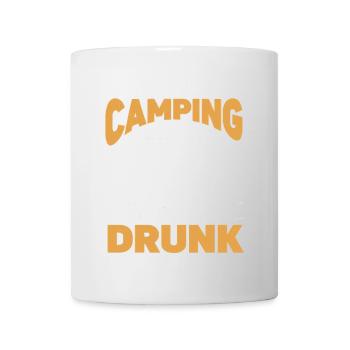 Camping Campfire Camper - Tasse - Weiß - Vorne