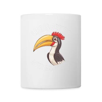 Nashornvogel - Tasse - Weiß - Vorne