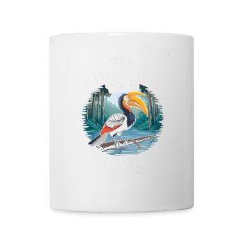 Nashornvogel - Tasse - Weiß - Vorne