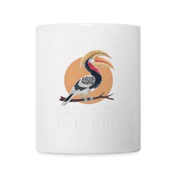 Nashornvogel - Tasse - Weiß - Vorne