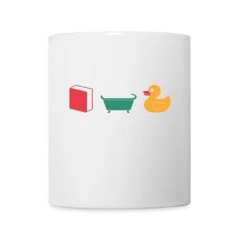 Books Bubble Baths and Rubber Ducks - Mug - white - Front