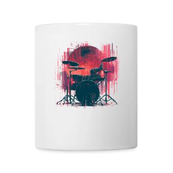Vintage Drum Look - Mug - white - Front