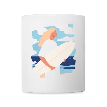 Surfer - Tasse - Weiß - Vorne