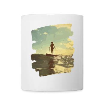 Stand-up-paddle SUP - Tasse - Weiß - Vorne