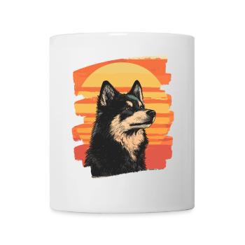 Finnischer Lapphund - Tasse - Weiß - Vorne