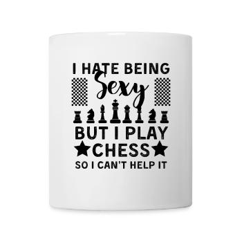 Funny Chess Player Design Chess - Mug - white - Front