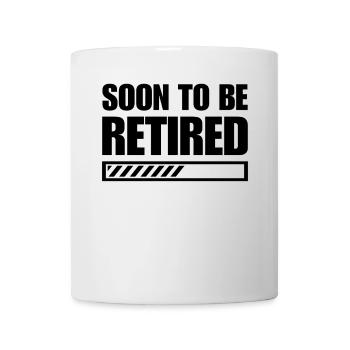 Conception amusante de retraite sur le point de prendre sa retraite - Mug blanc - blanc - Devant