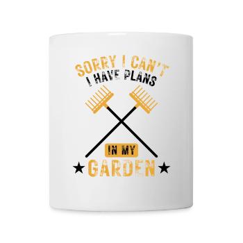 Lustiger Garten Spruch Gärtner Design - Tasse - Weiß - Vorne