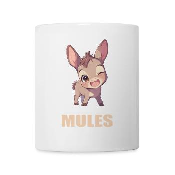 Maultiere Maultier - Tasse - Weiß - Vorne