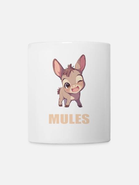 Maultiere Maultier - Tasse - Weiß