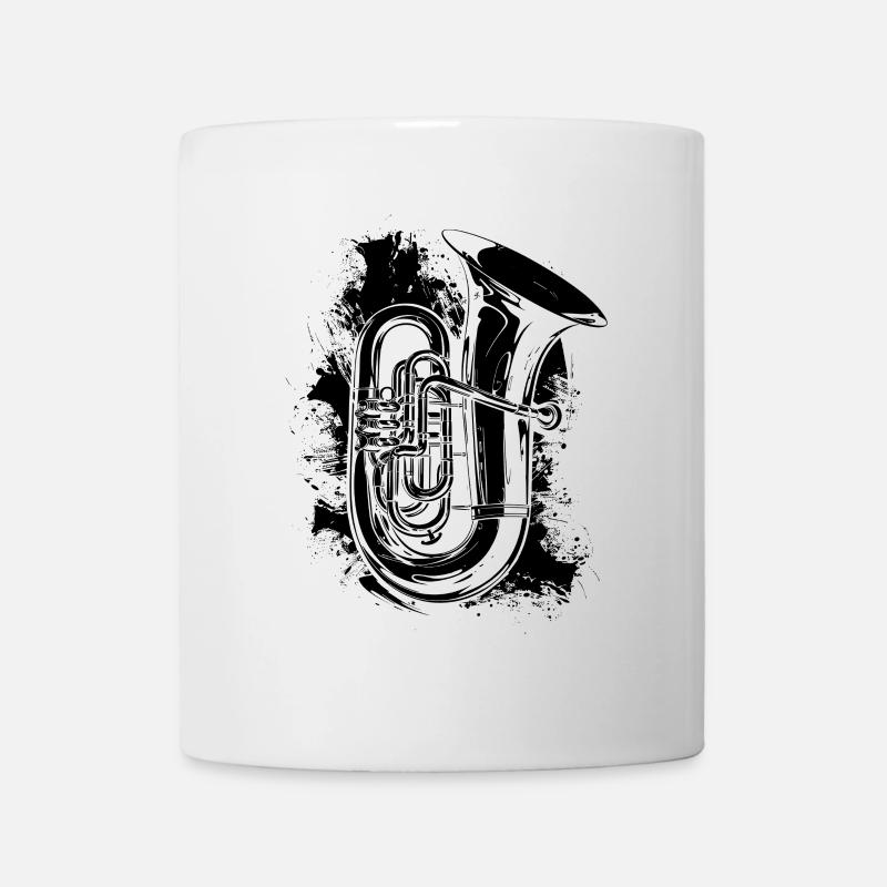 Tuba Graffiti - Tasse - Weiß