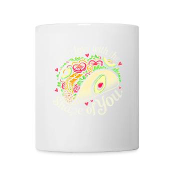 Ich bin verliebt in die Form von dir - Tasse - Weiß - Vorne
