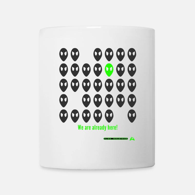 we are already here - Mug - white