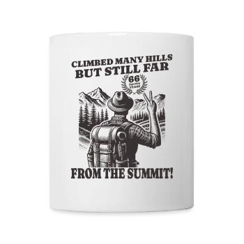 Funny Hiker's Birthday 66 Years - Mug - white - Front