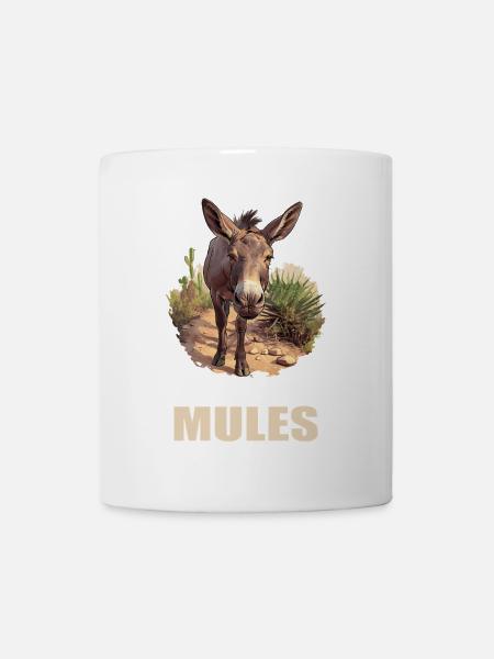 Maultiere Maultier - Tasse - Weiß