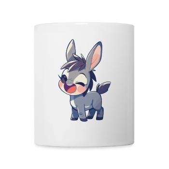 Donkey Esel - Tasse - Weiß - Vorne