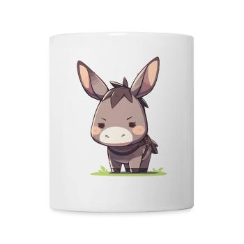 Donkey Esel - Tasse - Weiß - Vorne