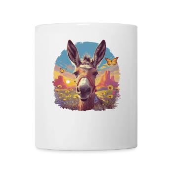 Donkey Esel - Tasse - Weiß - Vorne