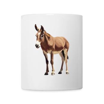 Donkey Esel - Tasse - Weiß - Vorne