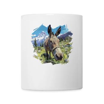 Donkey Esel - Tasse - Weiß - Vorne