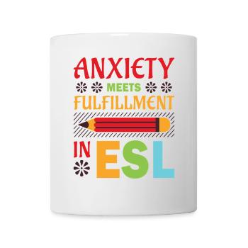 ESL-Lehrer ESL Unterricht - Tasse - Weiß - Vorne
