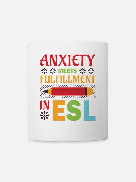ESL-Lehrer ESL Unterricht - Tasse - Weiß