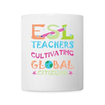 ESL-Lehrer ESL Unterricht - Tasse - Weiß - Vorne