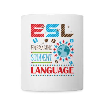 ESL-Lehrer ESL Unterricht - Tasse - Weiß - Vorne