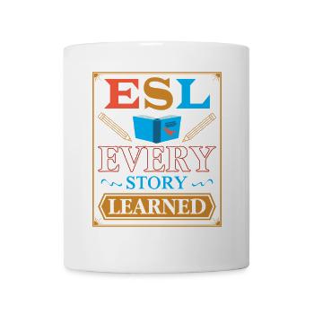 ESL-Lehrer ESL Unterricht - Tasse - Weiß - Vorne